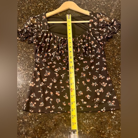 FALL PEASANT TOP WHIMSY FAIRY GRUNGE - Picture 4 of 5